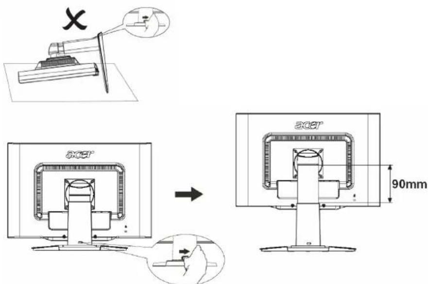 ACER AL2423W - Important - 3