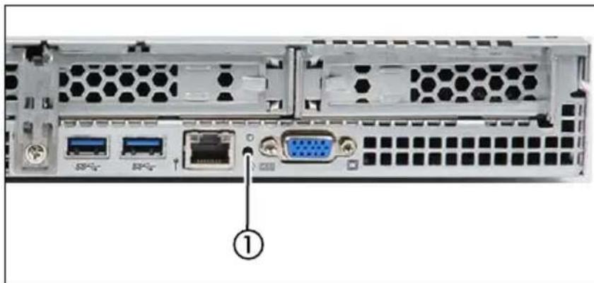 FUJITSU Primergy RX2510 M2 - Rückseite des Servers - 1