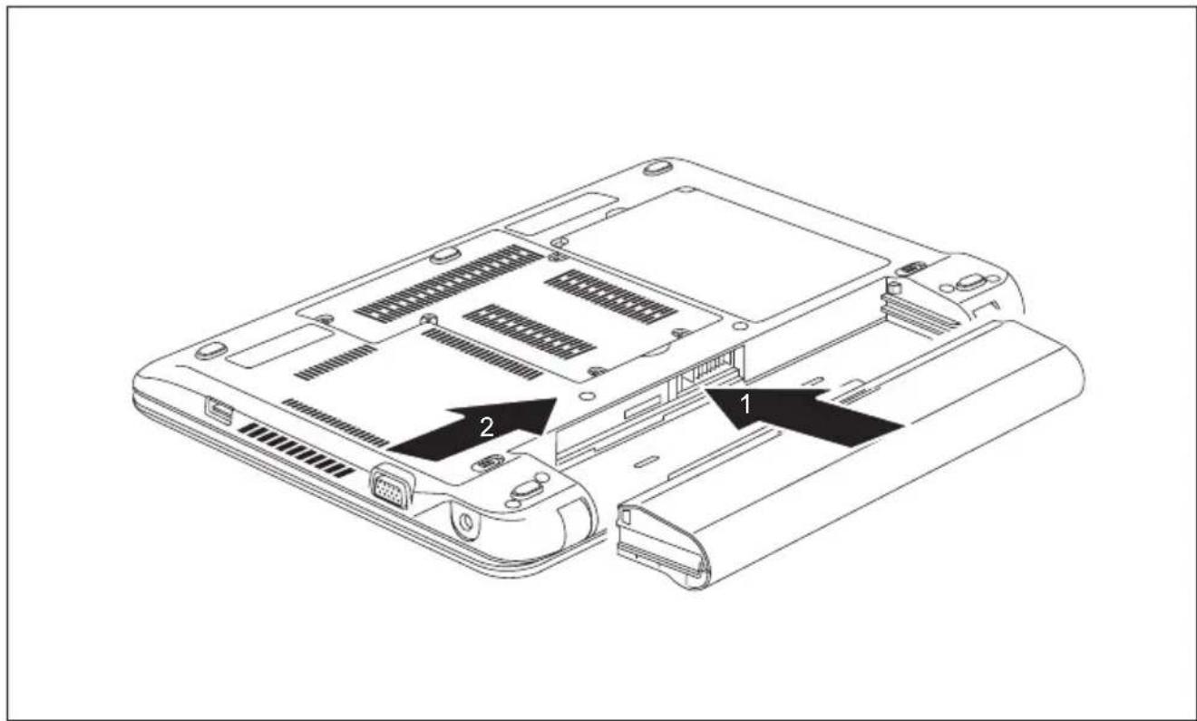 FUJITSU LifeBook P3110 - Akkueinbauen - 1