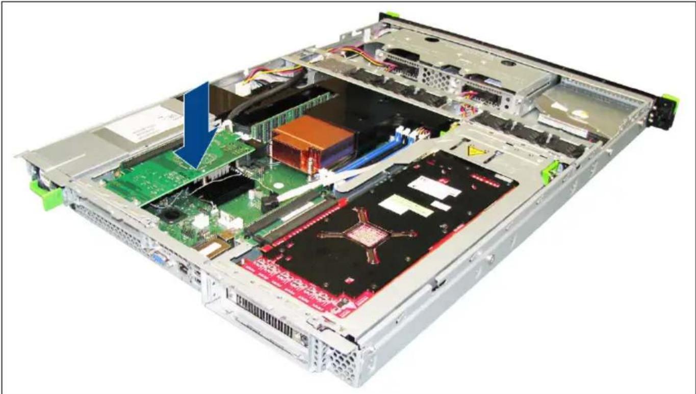 FUJITSU Celsius C740 - Erweiterungskartenträger einbauen - 1