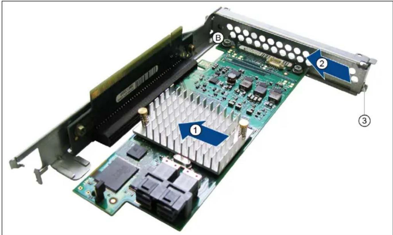FUJITSU Celsius C740 - Erweiterungskarte einsetzen - 1