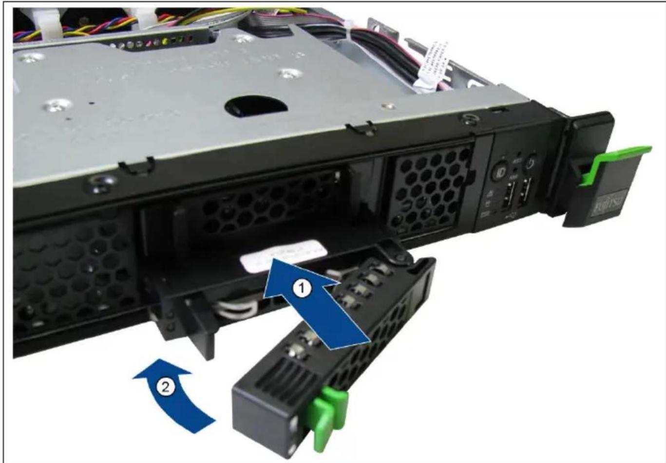 FUJITSU Celsius C740 - Nichtbedienbares 2 ½-Zoll-Laufwerk einbauen - 2