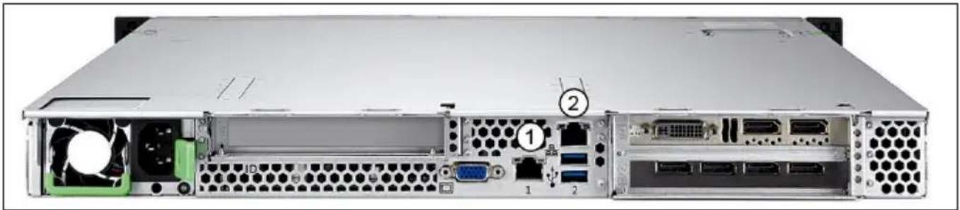 FUJITSU Celsius C740 - LAN-Anzeigen - 1