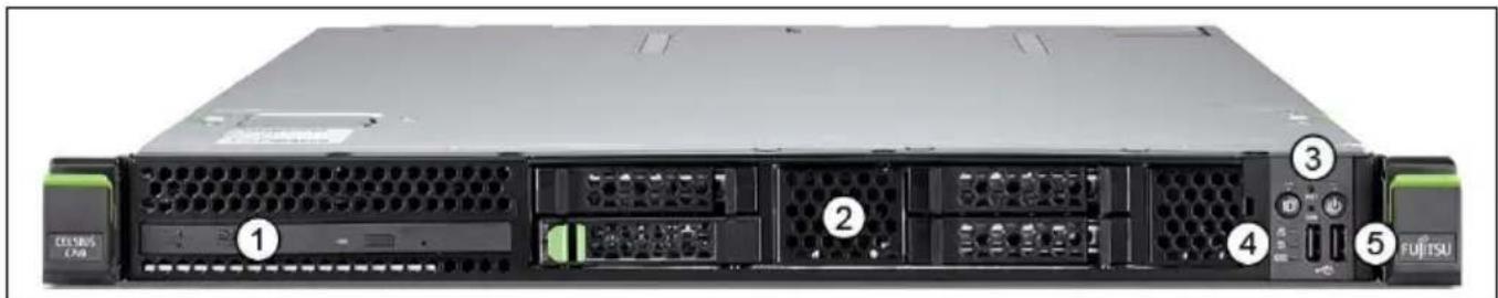 CELSIUS JUN ① ② ③ ④ ⑤ FUJITSU