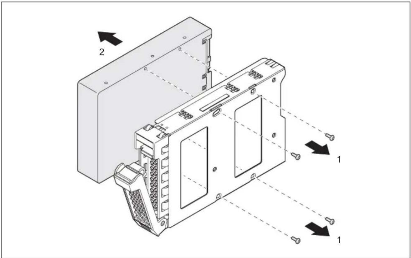 FUJITSU Celsius M770 - Festplattenlaufwerka usbauen - 3