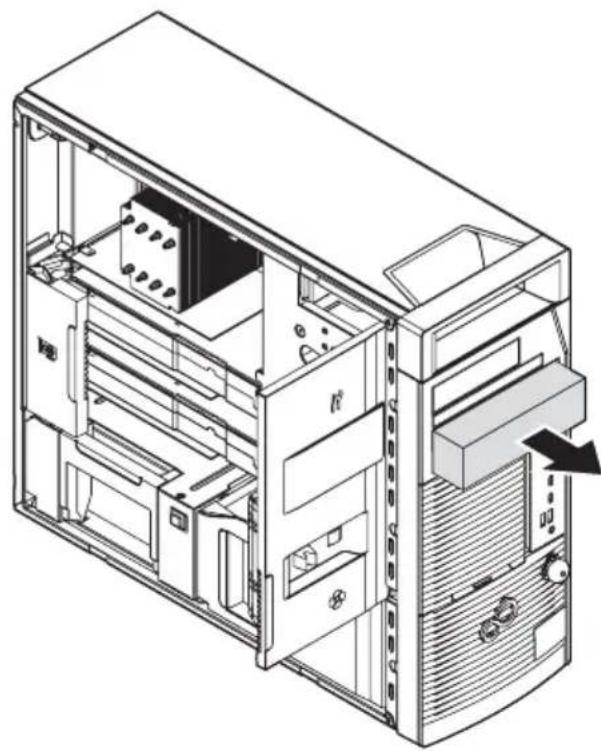 FUJITSU Celsius M770 - BedienbaresLaufwerkausbauen - 2