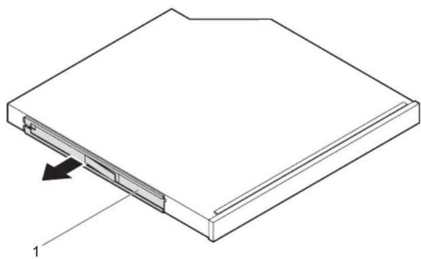 FUJITSU Celsius M770 - BedienbaresLaufwerkausbauen - 3