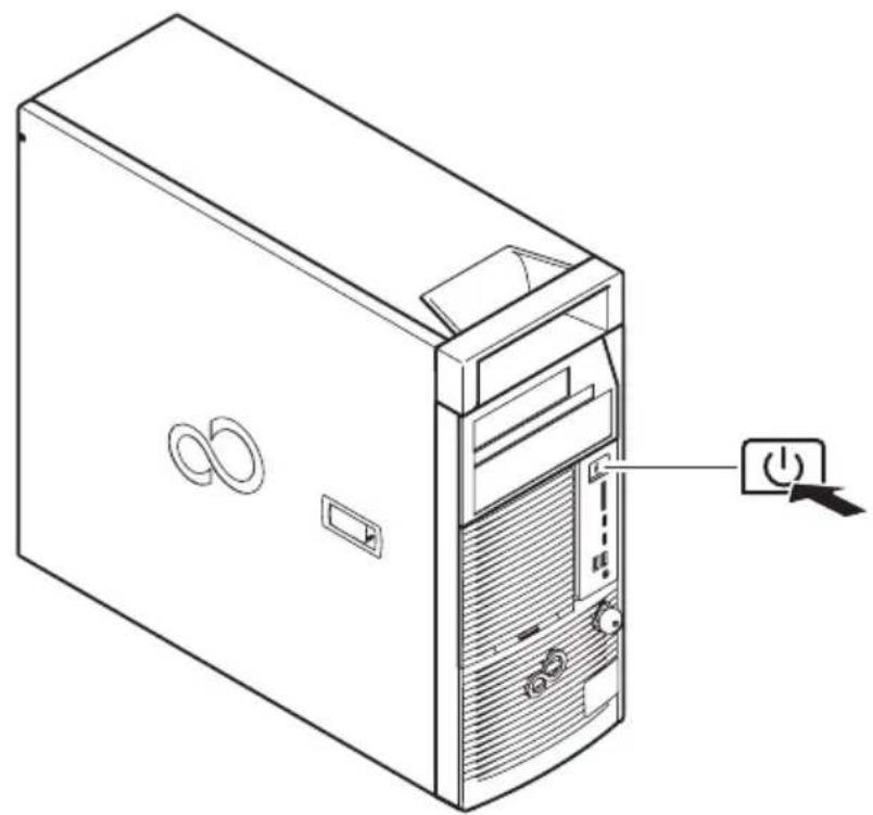 FUJITSU Celsius M770 - BildschirmundGeräteinschalten - 2