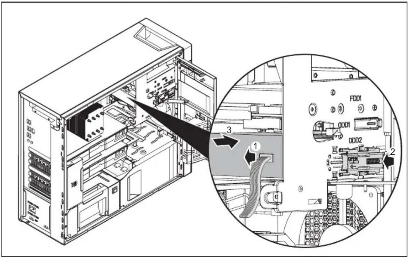 FUJITSU Celsius M770 - BedienbaresLaufwerkausbauen - 1