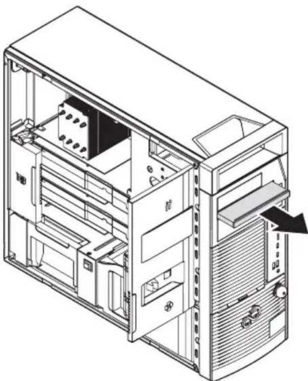 FUJITSU Celsius M770 - BedienbaresLaufwerkausbauen - 2