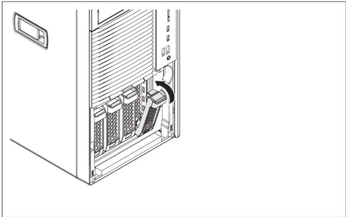 FUJITSU Celsius M770 - Festplattenlaufwerkeinbauen - 4