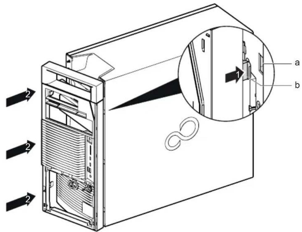 FUJITSU Celsius M770 - Frontblendebefestigen - 1