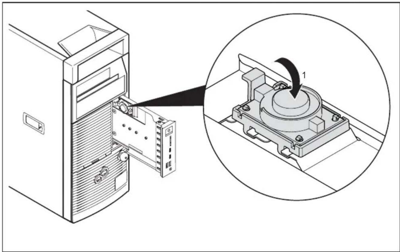 FUJITSU Celsius M770 - Lautsprechereinbauen - 1