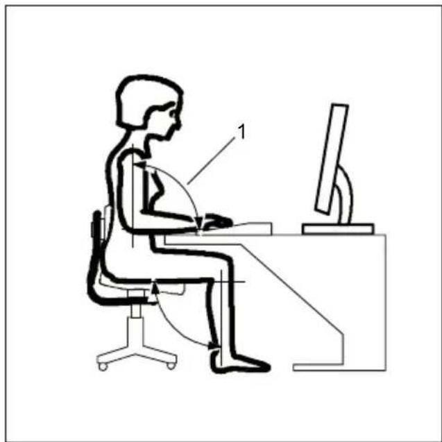 FUJITSU E24-9 TOUCH - EinrichteneinesergonomischenBildschirmarbeitsplatzes - 3