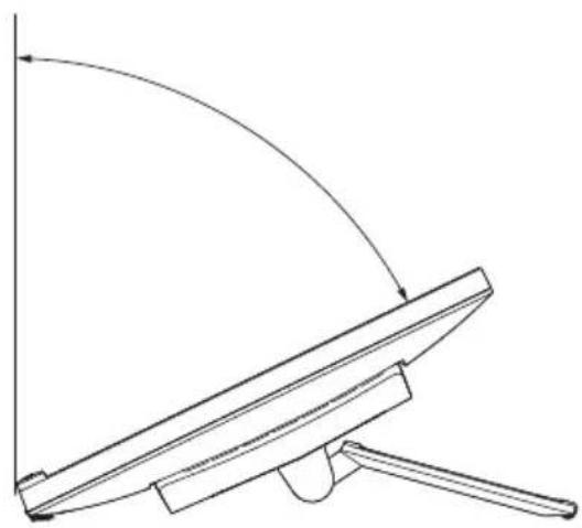 FUJITSU E24-9 TOUCH - Neigungswinkeleinstellen - 2