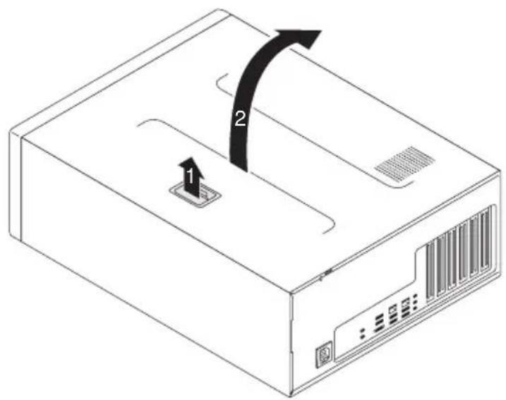 FUJITSU Celsius R940 - Gehäuseöffnen - 2