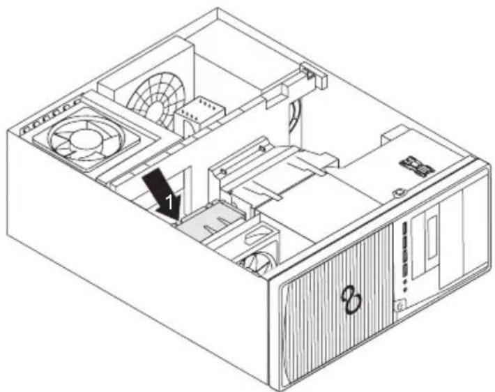 FUJITSU Celsius R940 - Kartenhaltereinbauen - 1