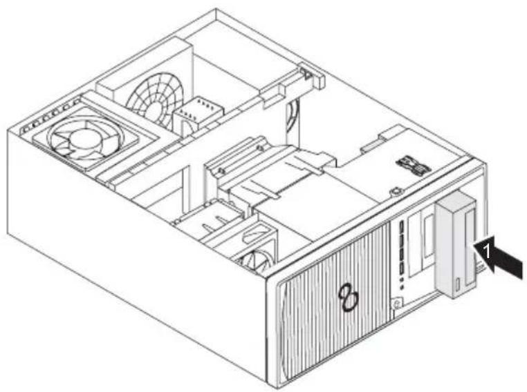 FUJITSU Celsius R940 - BedienbaresLaufwerkeinbauen - 2