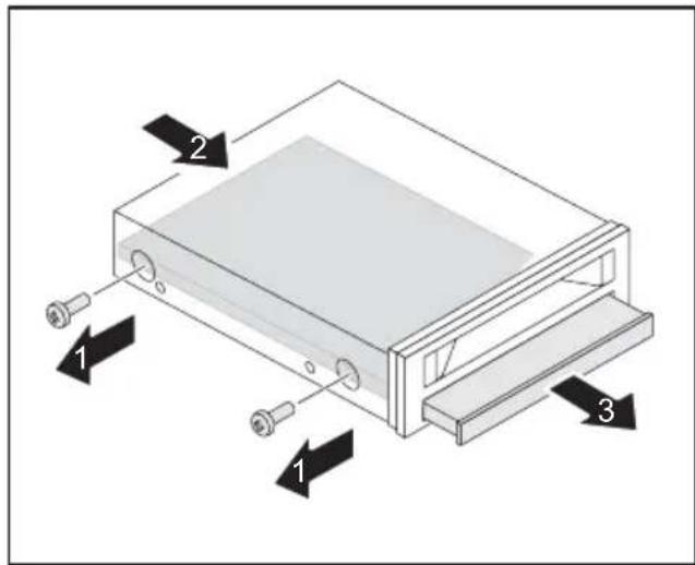 FUJITSU Celsius R940 - BedienbaresLaufwerkausbauen - 2