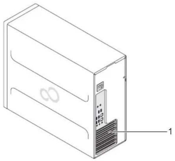 FUJITSU Celsius R940 - Bildschirmanschließen - 2
