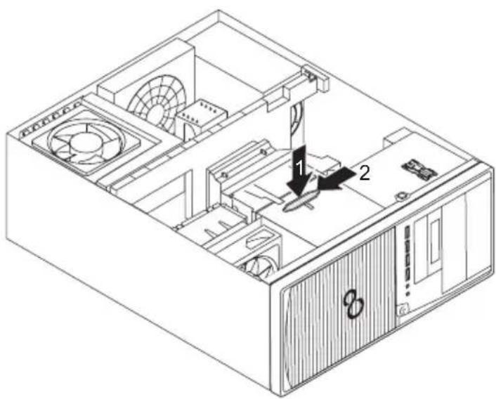 FUJITSU Celsius R940 - BedienbaresLaufwerkausbauen - 3