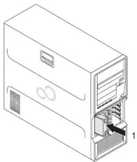 FUJITSU Celsius R940 - Festplattenlaufwerkeinbauen - 3