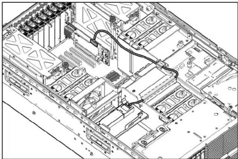 HP ProLiant DL585 G6 - BBWC cabling - 1