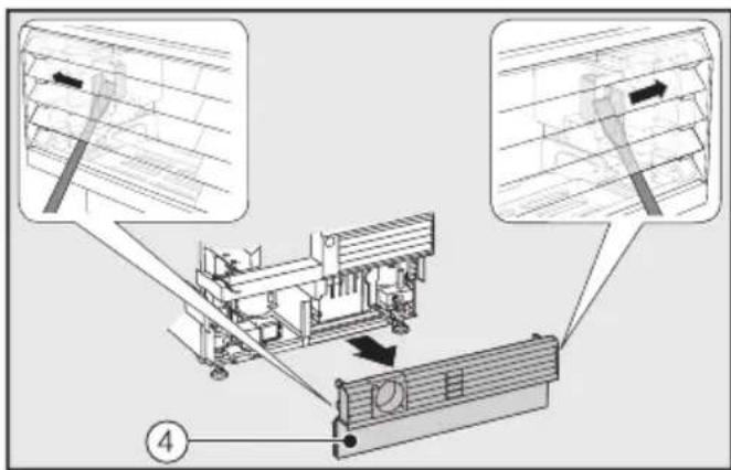 MIELE F 2671 Vi - Pushing the appliance into the niche - 1