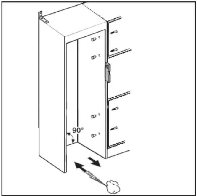 MIELE F 2671 Vi - Weight of cabinet front - 1