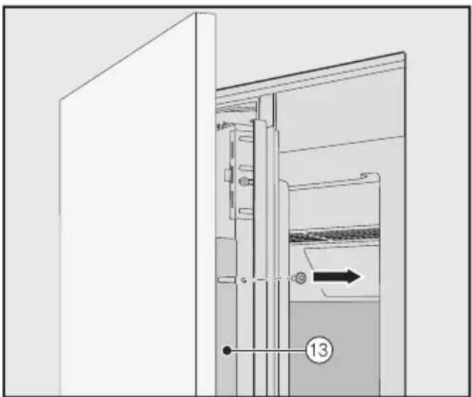MIELE F 2671 Vi - Preparing the cabinet fronts - 2