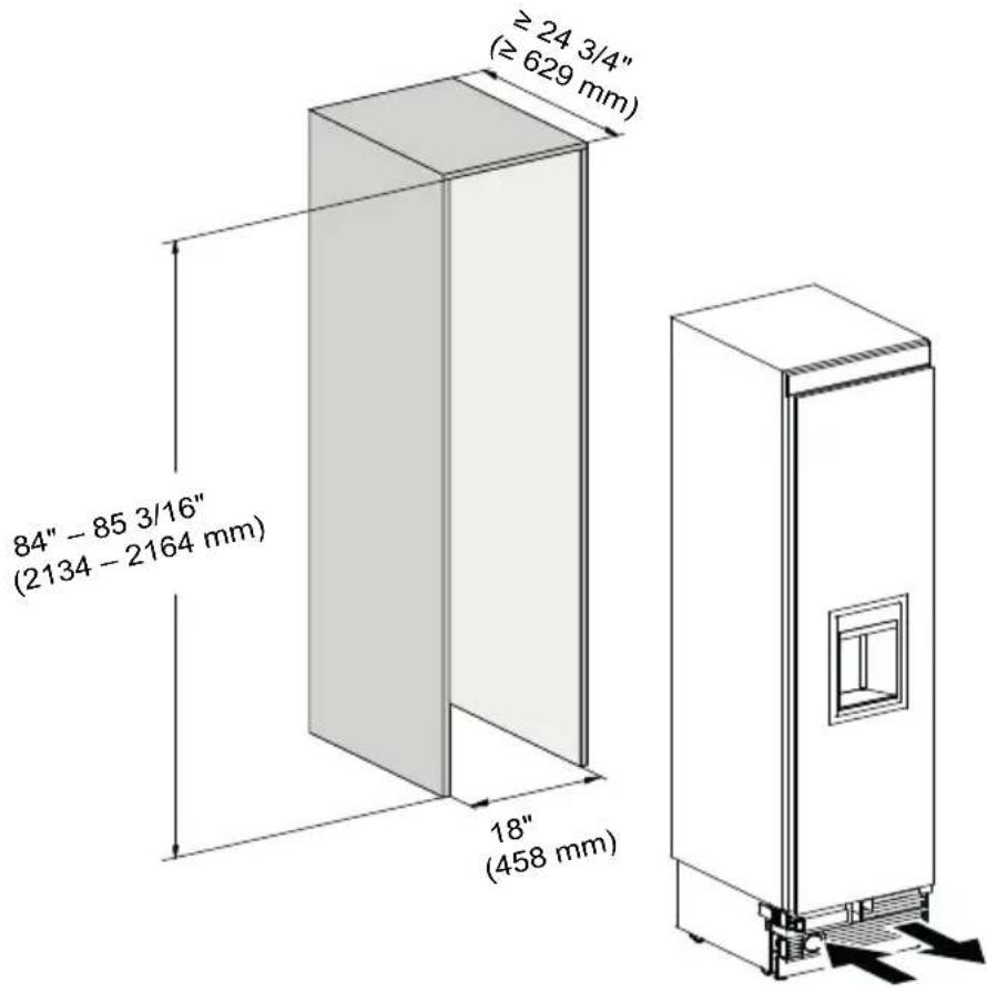 MIELE F 2671 Vi - Side-by-side - 4