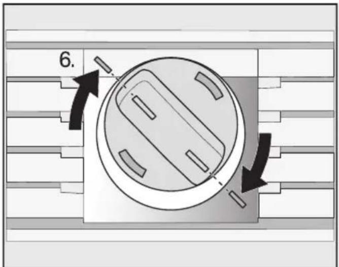 MIELE F 2671 Vi - Changing the water filter - 4