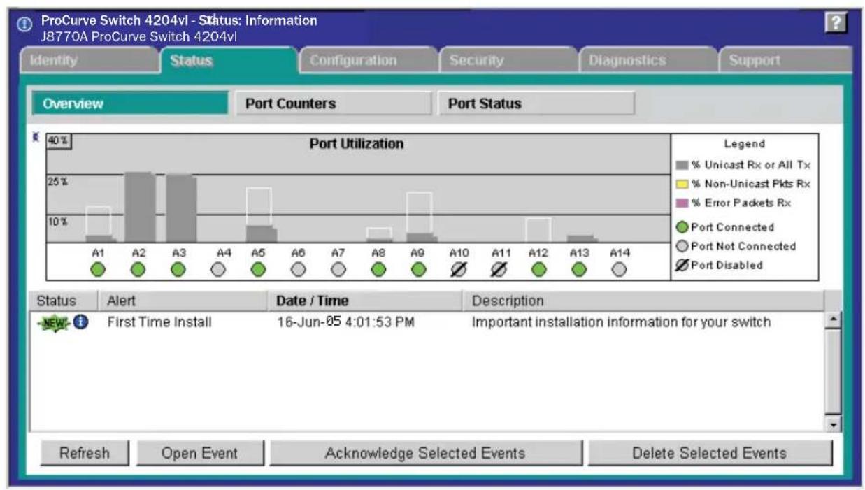 HP ProCurve 4200vl - Getting Started With Switch Configuration - 1
