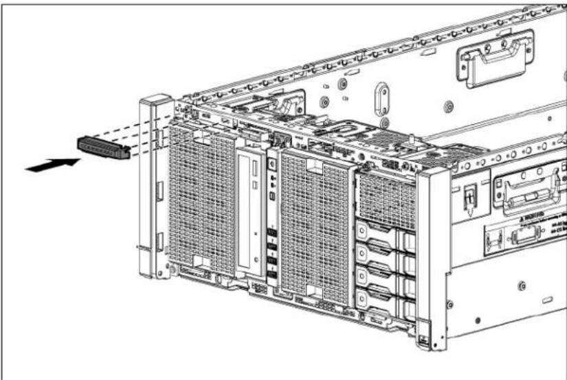 HP ProLiant ML350e G8 - Tower-to-rack conversion option - 9