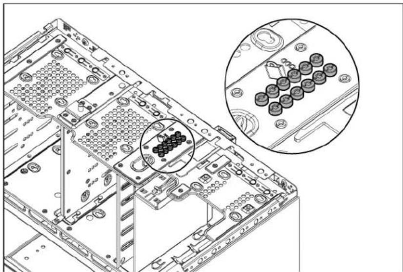 HP ProLiant ML350e G8 - Optical drive option - 2