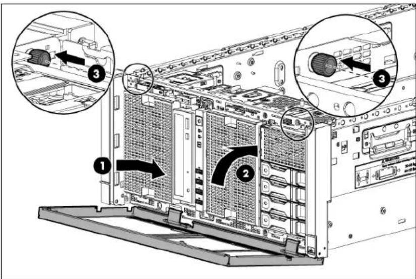 HP ProLiant ML350e G8 - Tower-to-rack conversion option - 10