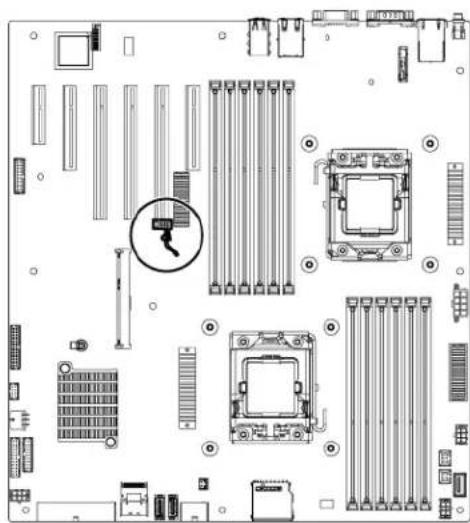 HP ProLiant ML350e G8 - Remove a full-length expansion board - 2