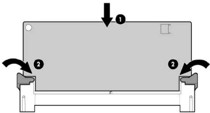 HP ProLiant ML350e G8 - To install the component: - 1