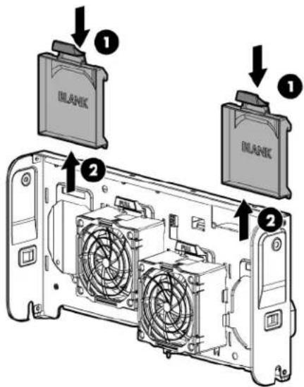 HP ProLiant ML350e G8 - Installing the RPS Enablement Kit - 5