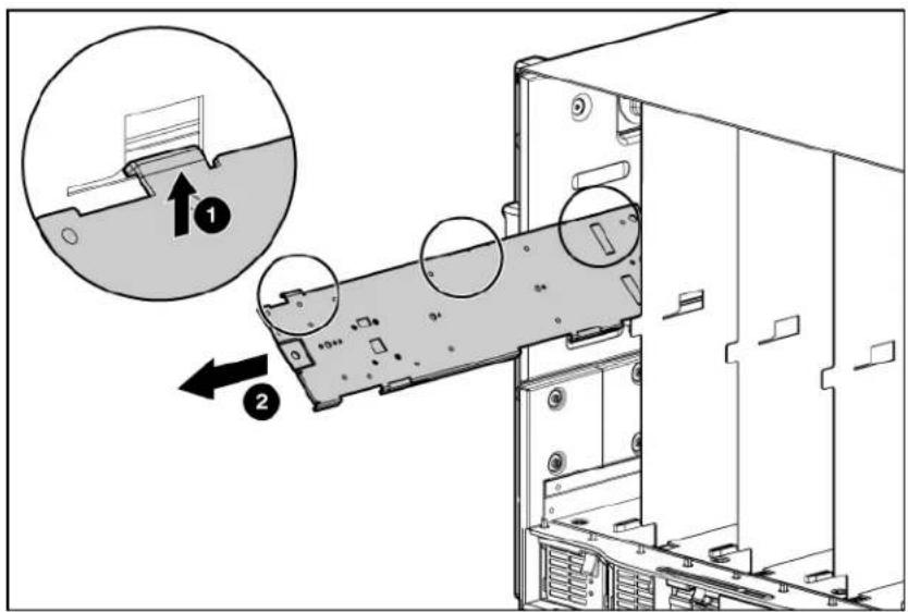 HP ProLiant BL680c G7 - Removing a c7000 device bay divider - 3