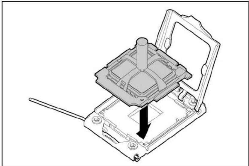 HP ProLiant BL680c G7 - Installing a processor option (A-side) - 6