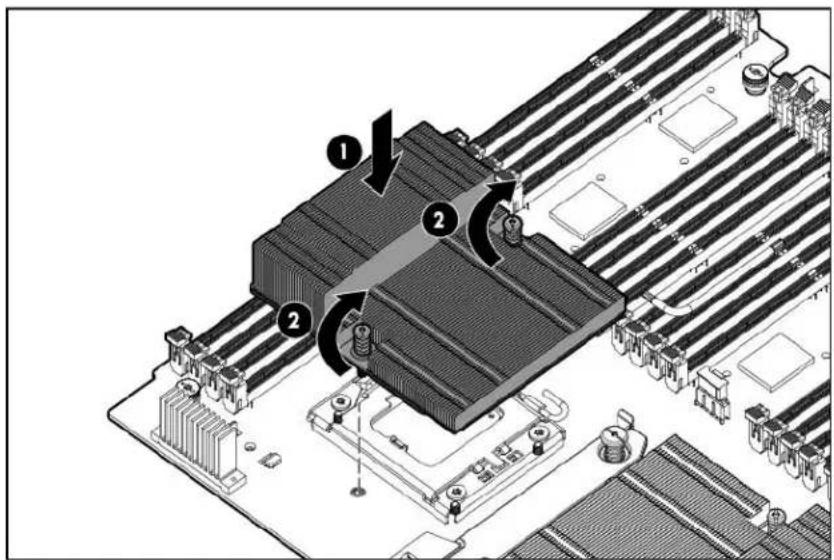 HP ProLiant BL680c G7 - Installing a processor option (B-side) - 16