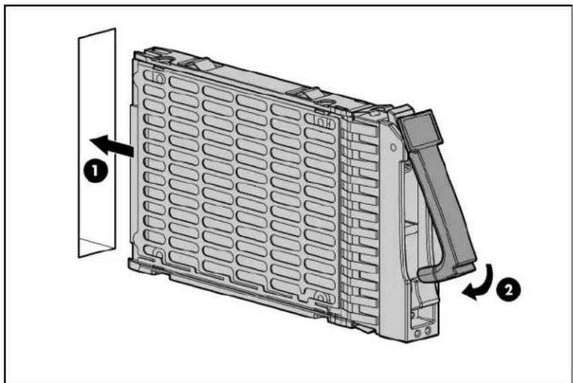 HP ProLiant BL680c G7 - Hot-plug SAS or SATA hard drive option - 6