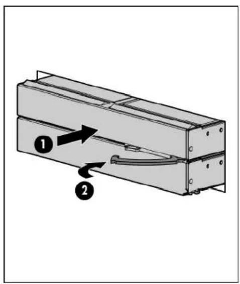 HP ProLiant BL680c G7 - Installing a server blade - 4