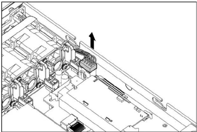 HP ProLiant DL365 G5 - Using a PCI SAS or SATA array controller to support six hard drives - 1