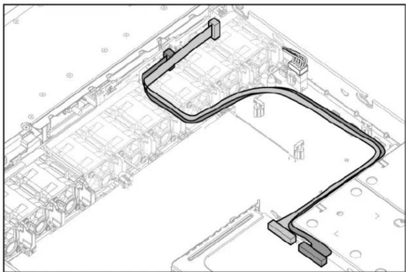HP ProLiant DL365 G5 - PCI Smart Array controller cabling - 3