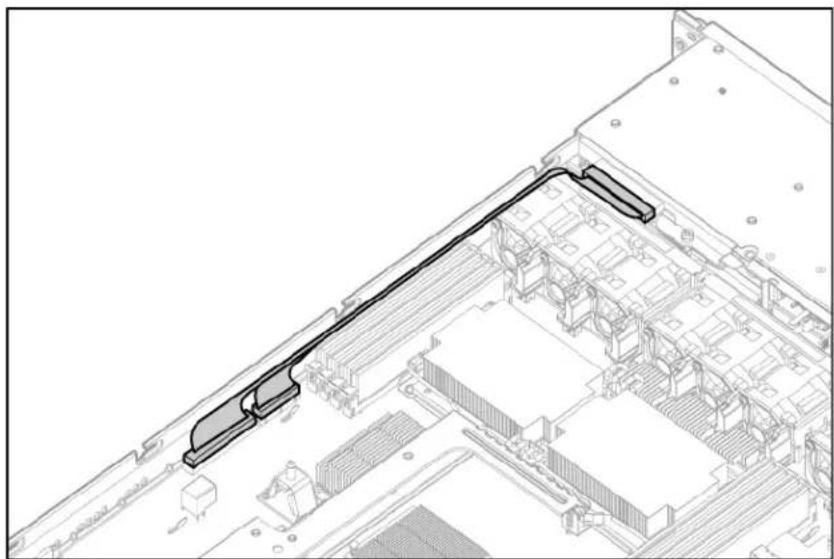 HP ProLiant DL365 G5 - Multibay backplane cabling - 1