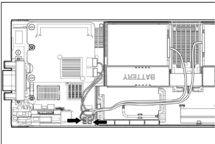 HP ProLiant BL280c G6 - HP Smart Array P712m Controller option - 9