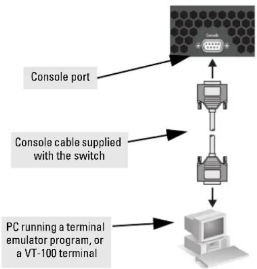 HP ProCurve 2800 - Direct Console Access - 1