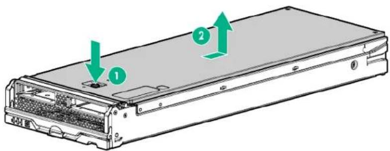 HP Synergy 480 G9 - Procedure - 1